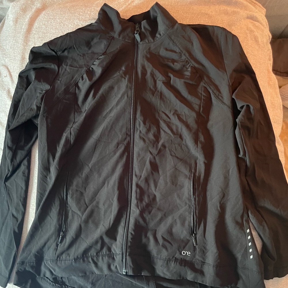 Barco One Uniforms Women's Black Windbreaker